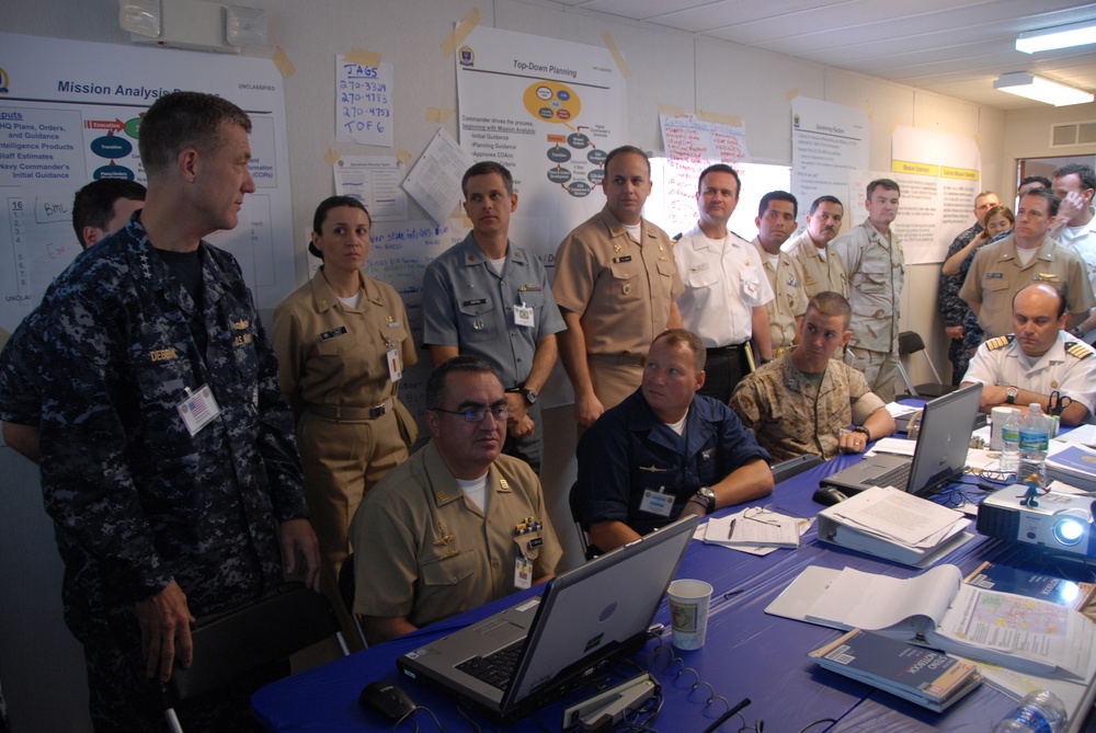 Tour of US Naval Forces Southern Command