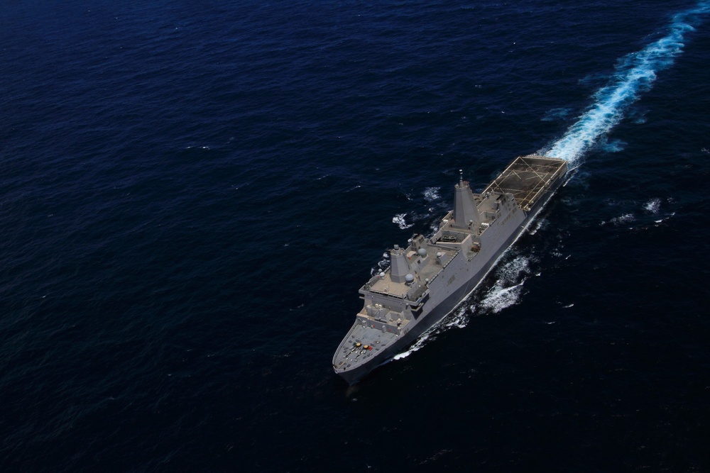 USS Green Bay transits Indian Ocean