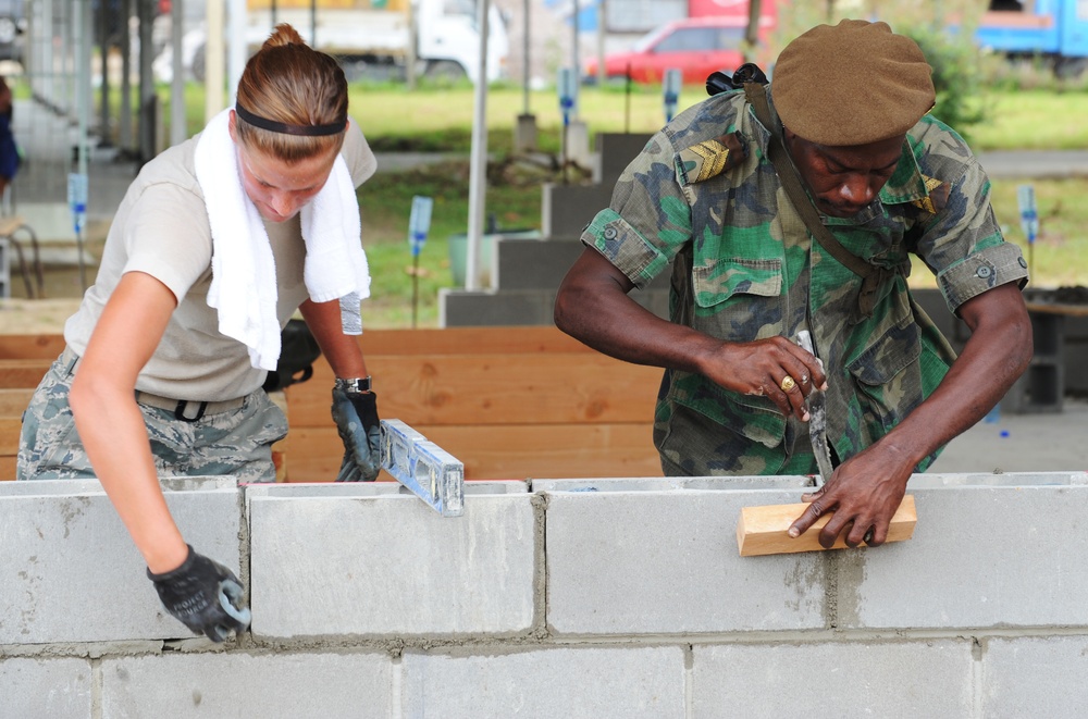 US service members act to help Surinamese partners