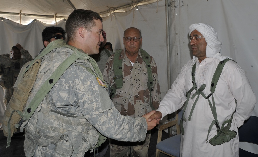 Charger Company soldiers move into ‘Taj Bolan’