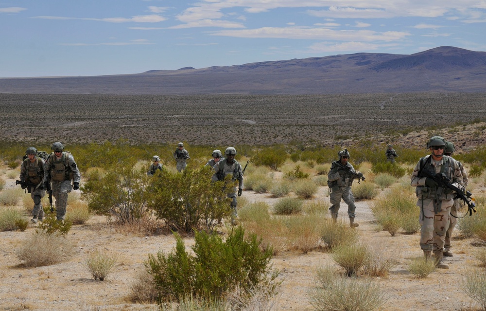 Legion Company airstrike produces two enemy KIA at NTC