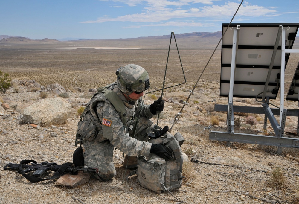 Legion Company airstrike produces two enemy KIA at NTC