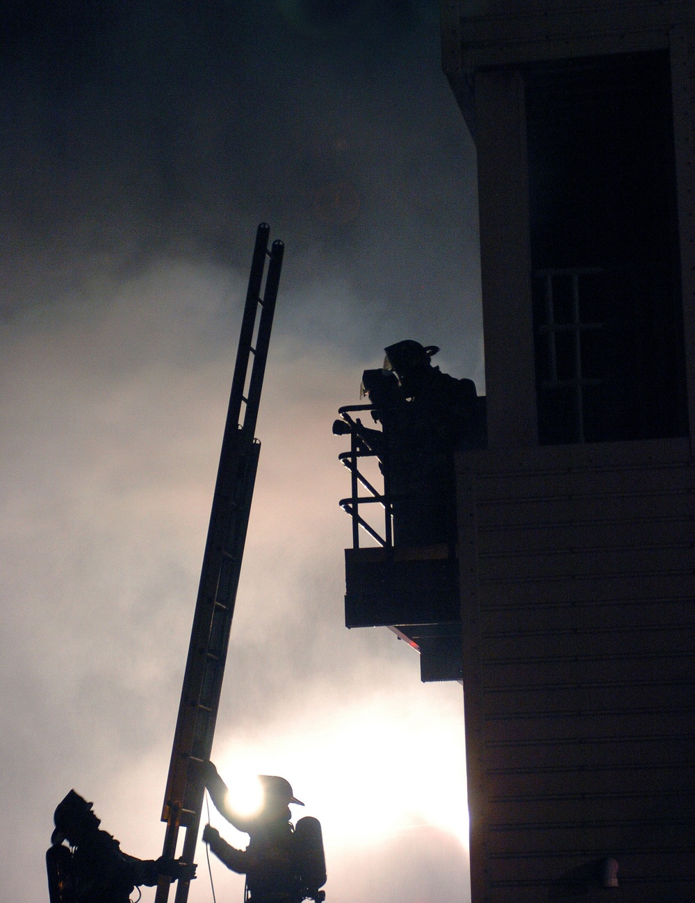 Nighttime burn