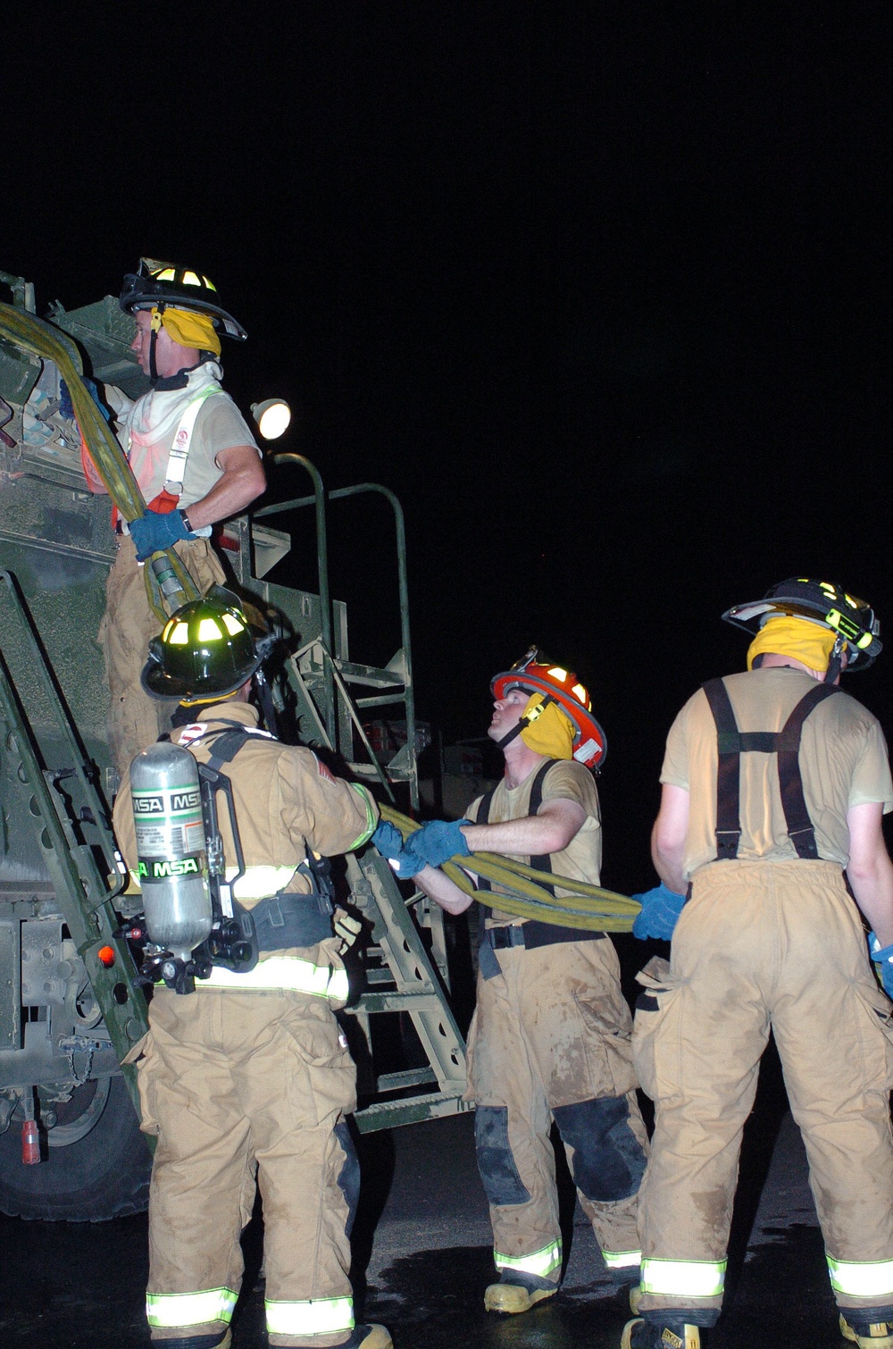 Nighttime burn