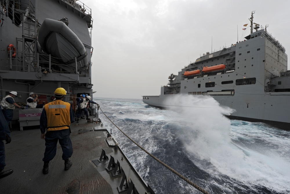 USS Anzio continues operations