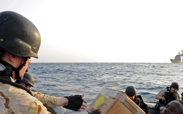 USS Anzio continues operations