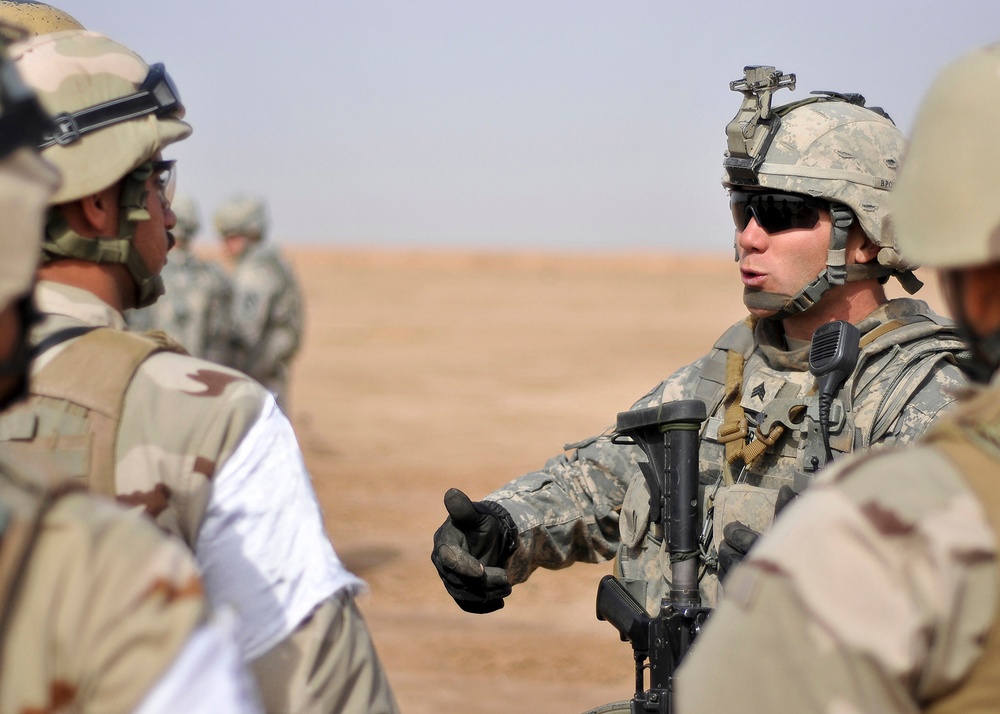 ‘Black Jack’ soldiers transition base