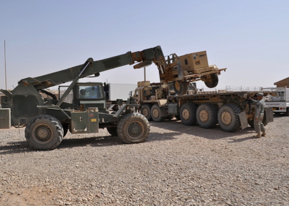 ‘Black Jack’ soldiers transition base