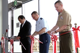 Air terminal officially opens during ribbon cutting