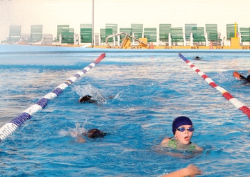 Summer aquathlon brings friendly competition