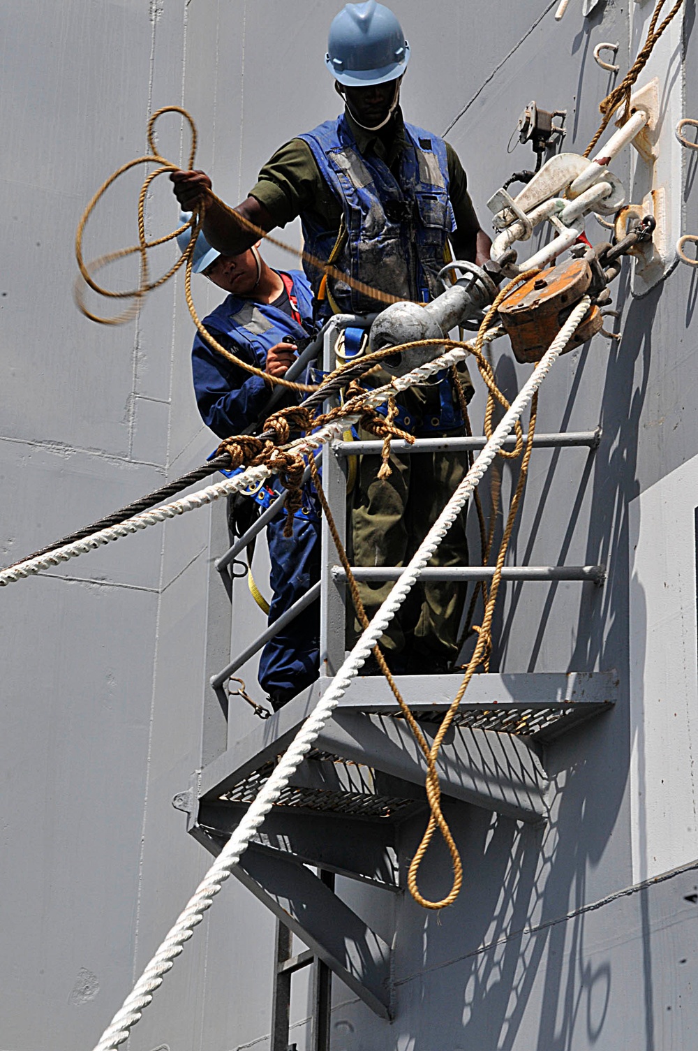 USS Whidbey Island action