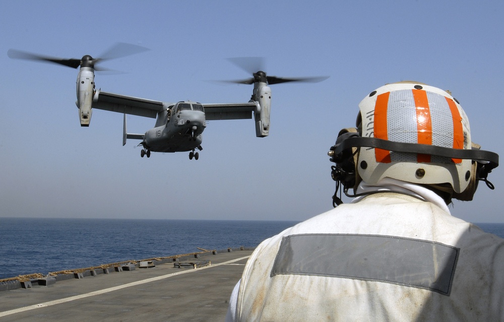 USS Whidbey Island action