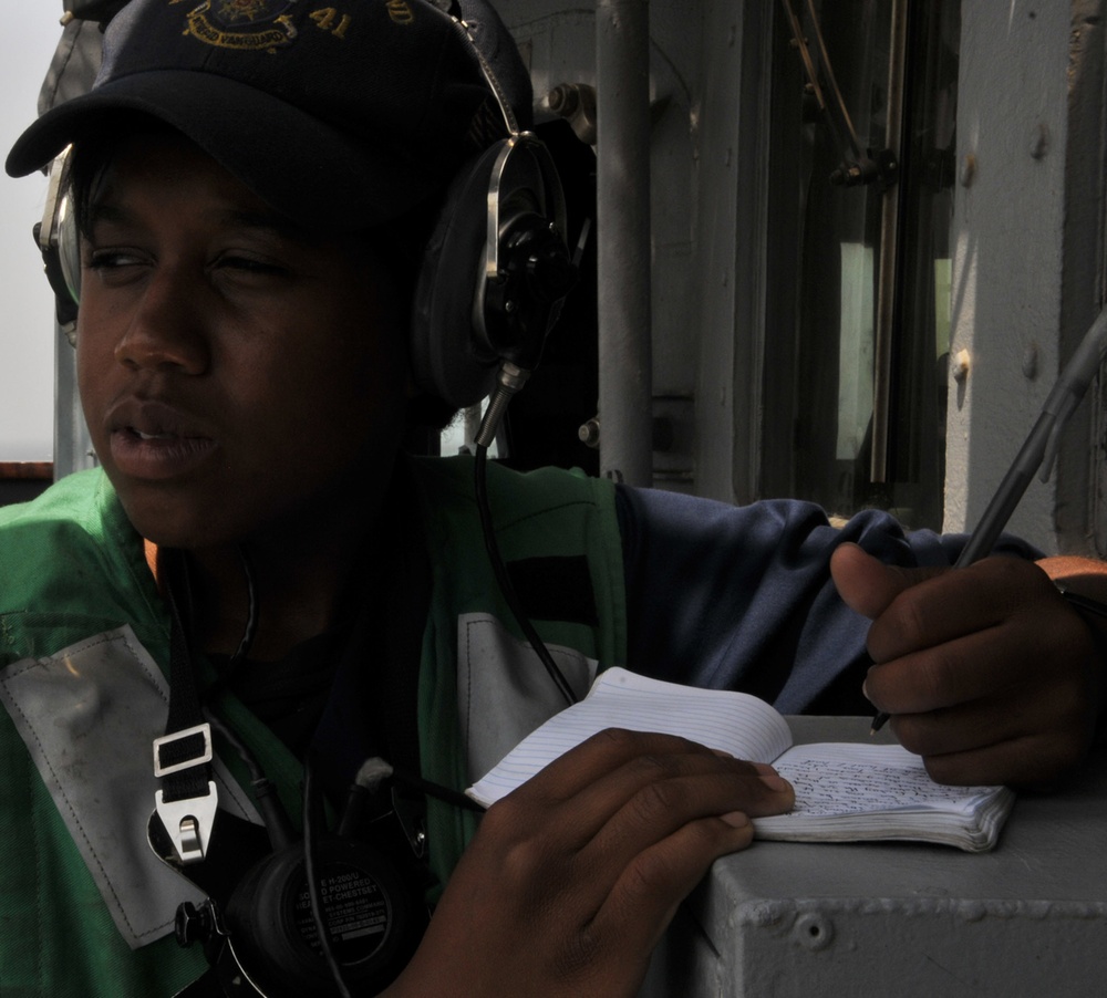 USS Whidbey Island action