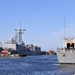 US Navy ships depart Naval Station Norfolk ahead of Hurricane Irene