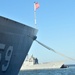 US Navy ships depart Naval Station Norfolk ahead of Hurricane Irene