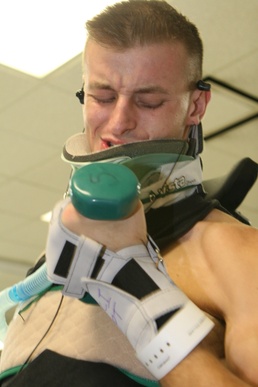 Marine stays motivated in the face of tragedy