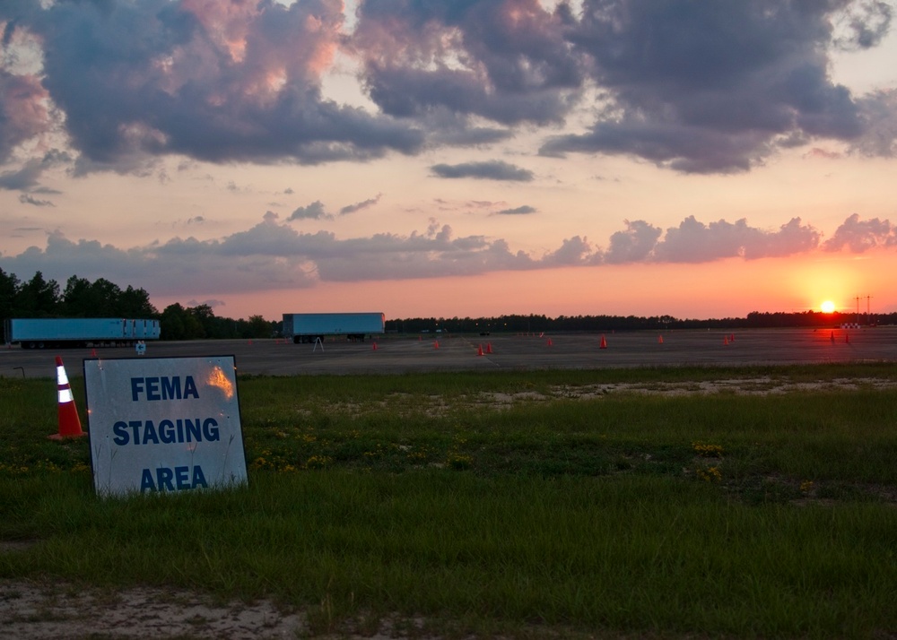 FEMA site at Fort Bragg