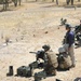 Seabees prepare to fire grenade launchers