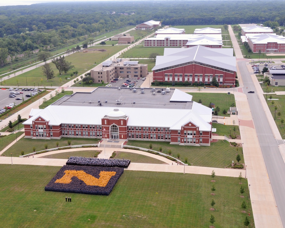 Recruit Training Command from the sky