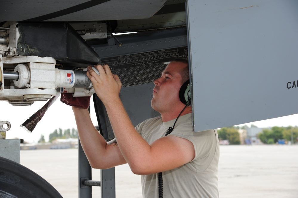 Prepping the KC-135
