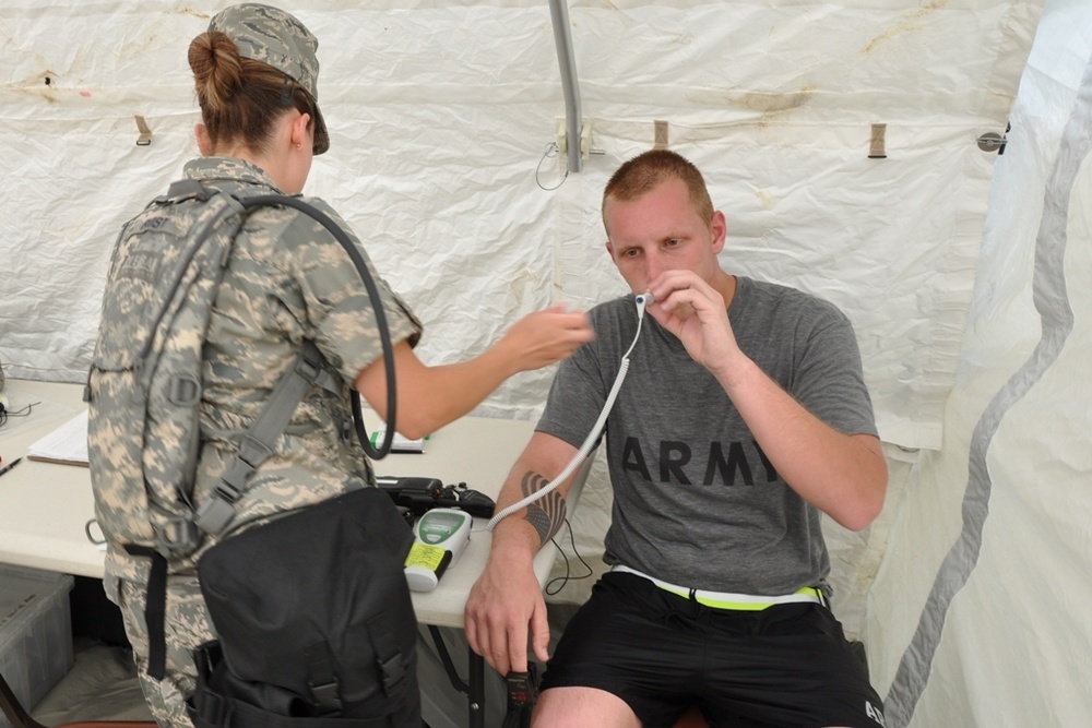 CERFP recon team searches for injured during validation training