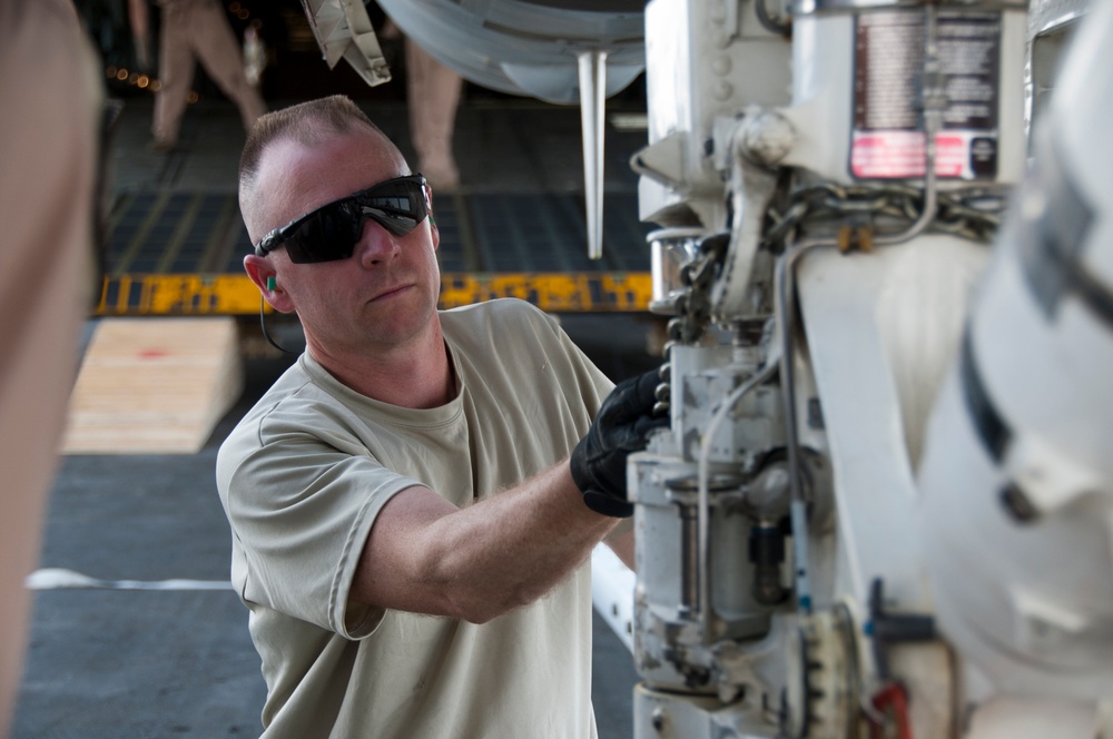 Aerial porters at Afghan airfield overcome challenges to keep mission going