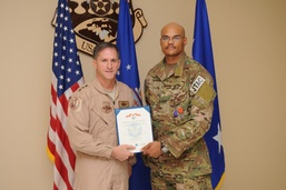 JTAC shot, keeps calling in critical close air support