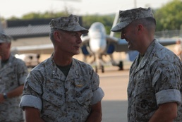 Col. Holmes takes command of Marine Aircraft Group 41