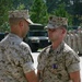 Sergeant receives Purple Heart, shares experience with Marines