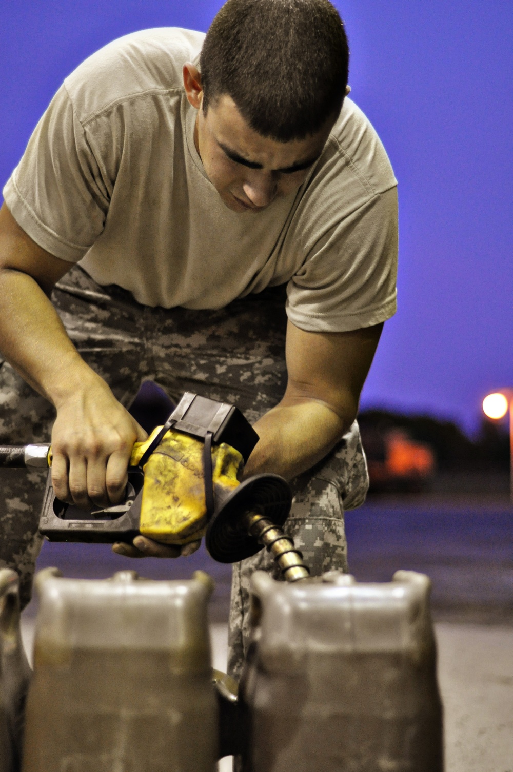 Virginia National Guard soldiers prepare for possible duty in response to Hurricane Irene