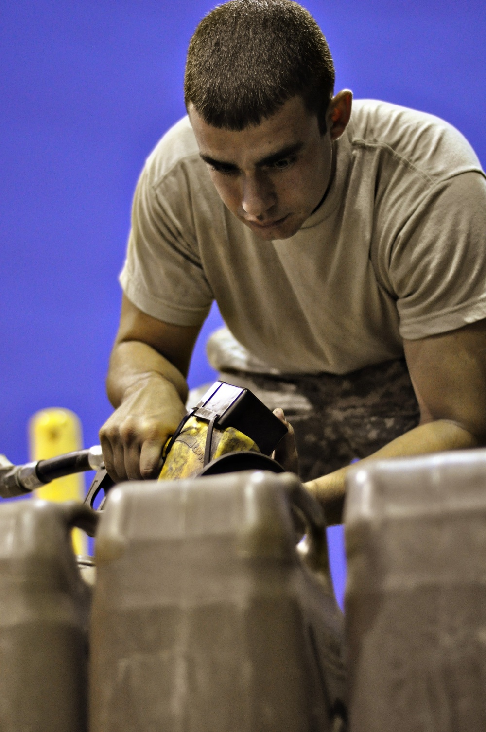 Virginia National Guard soldiers prepare for possible duty in response to Hurricane Irene