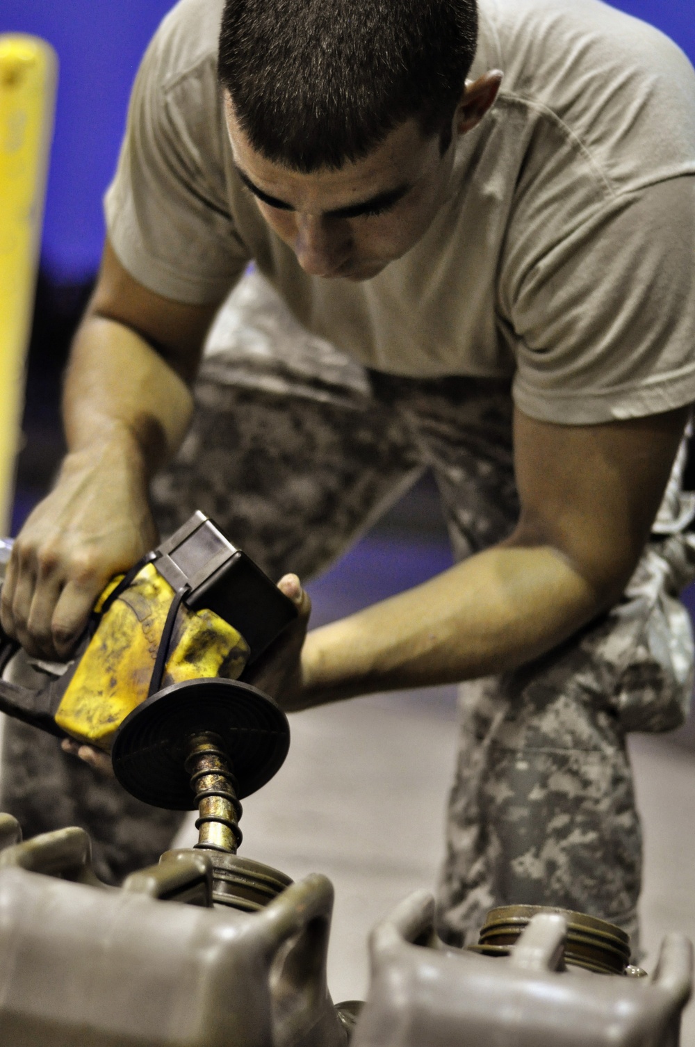 Virginia National Guard soldiers prepare for possible duty in response to Hurricane Irene