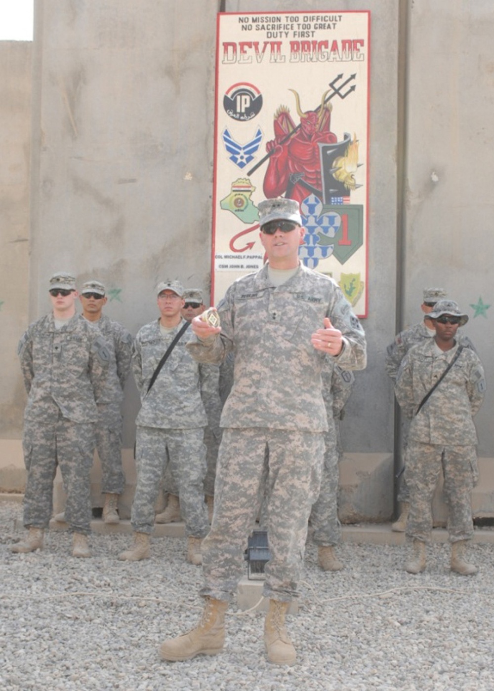 Ironhorse 6 recognizes 1st Advise and Assist Task Force soldiers