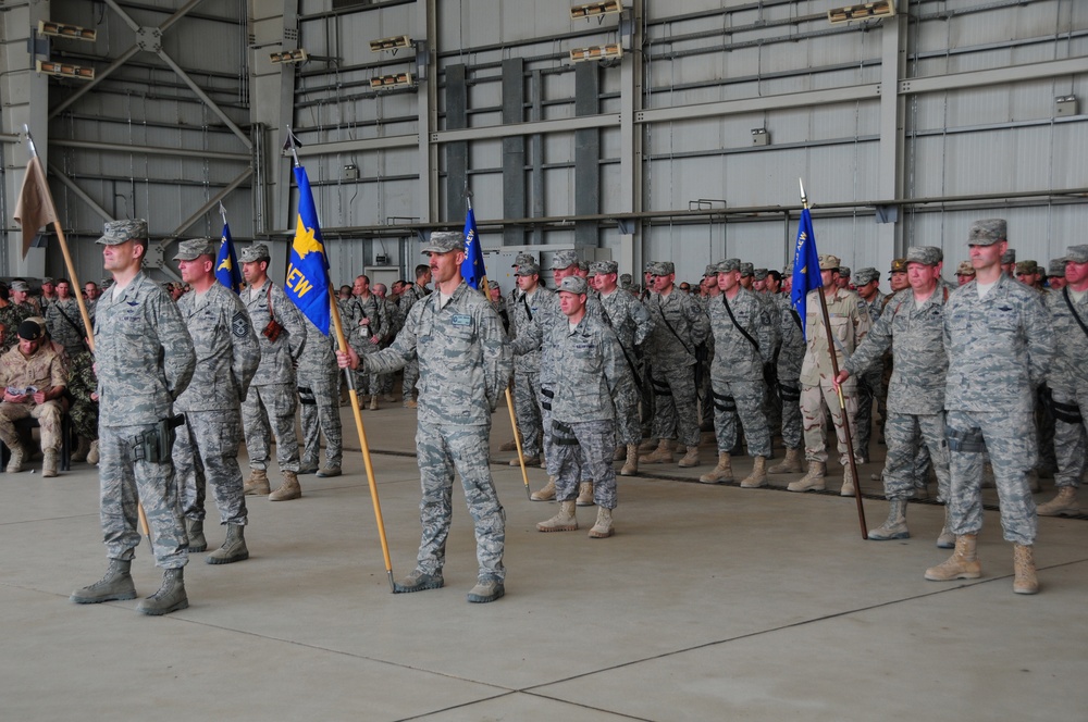 438th Air Expeditionary Wing change of command