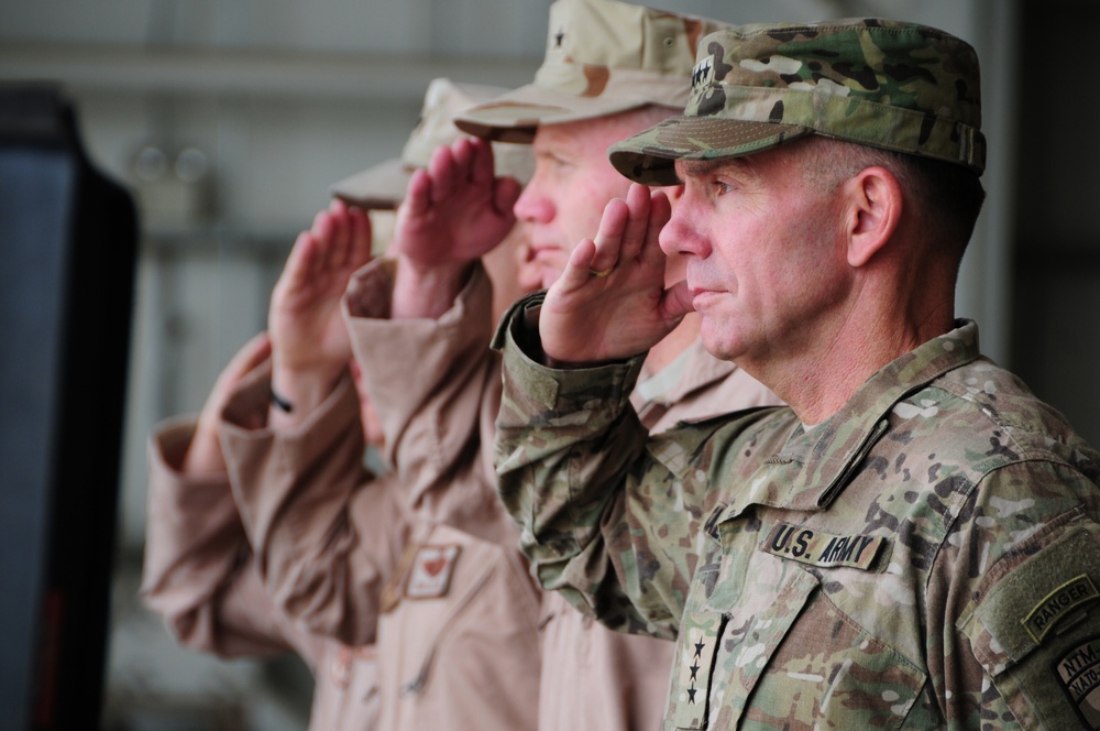 438th Air Expeditionary Wing change of command