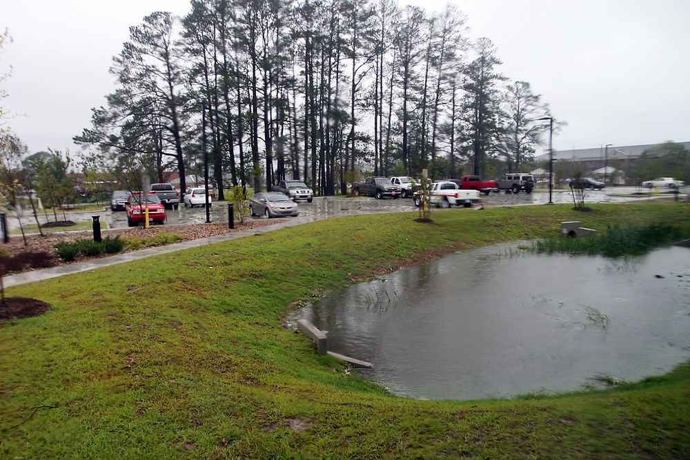 Hurricane Irene impacts MCAS Cherry Point, NC