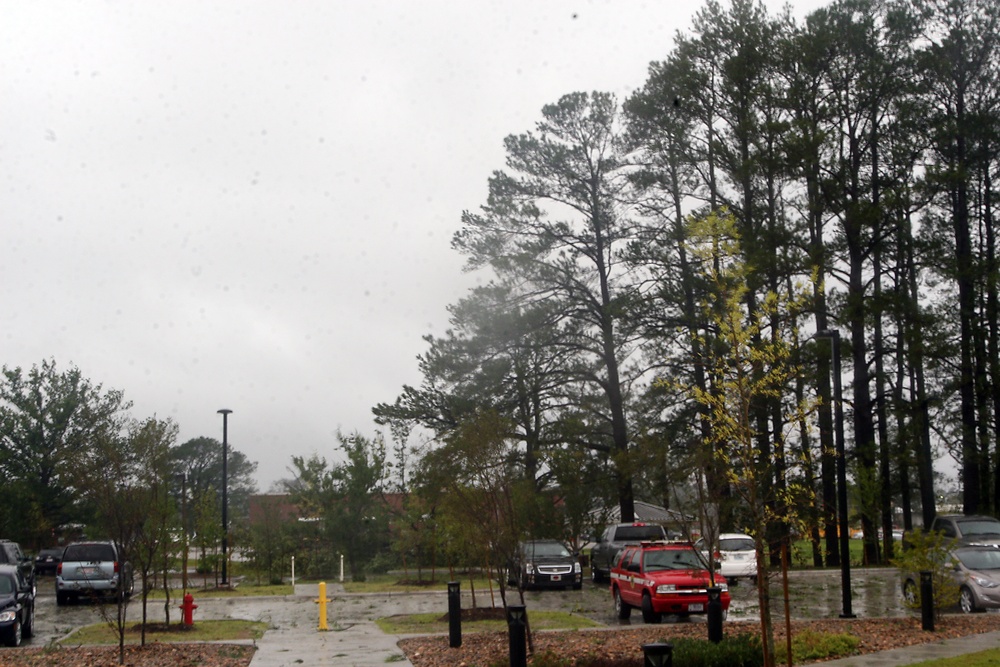 Hurricane Irene impacts MCAS Cherry Point, NC