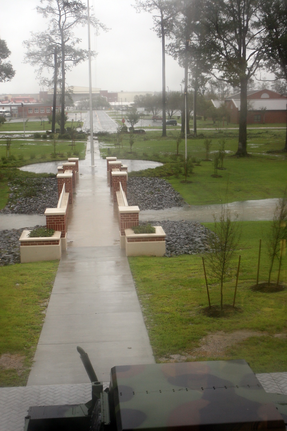 Hurricane Irene impacts MCAS Cherry Point, NC