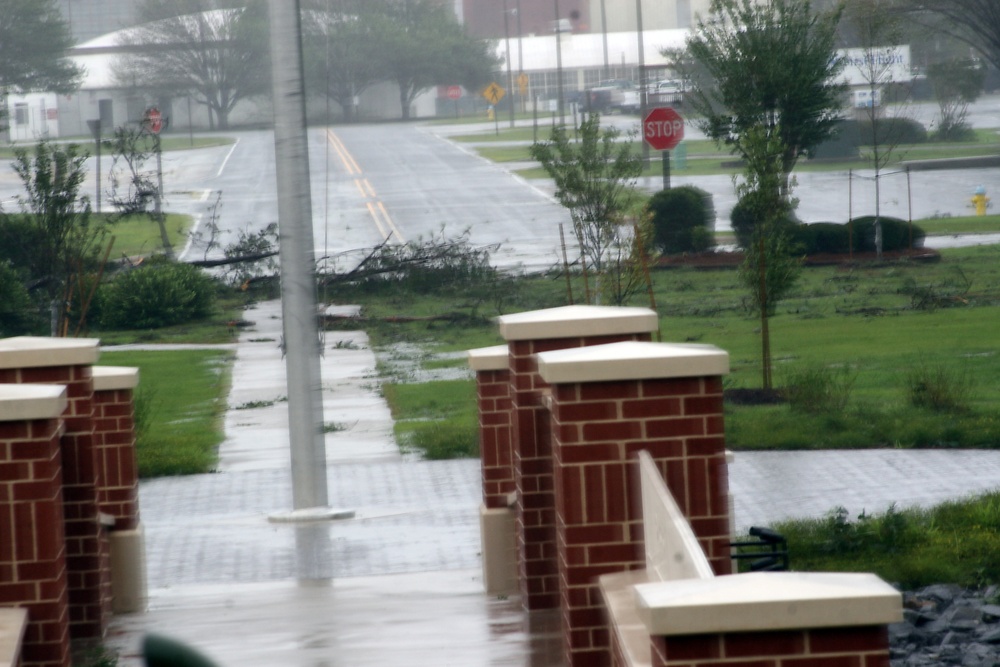 Hurricane Irene impacts MCAS Cherry Point, NC