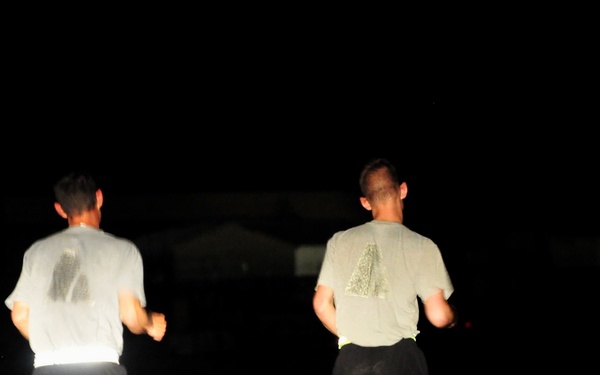 Command sergeant major runs in Hood to Coast with son