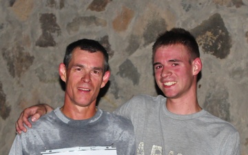 Command sergeant major and son run in Hood to Coast