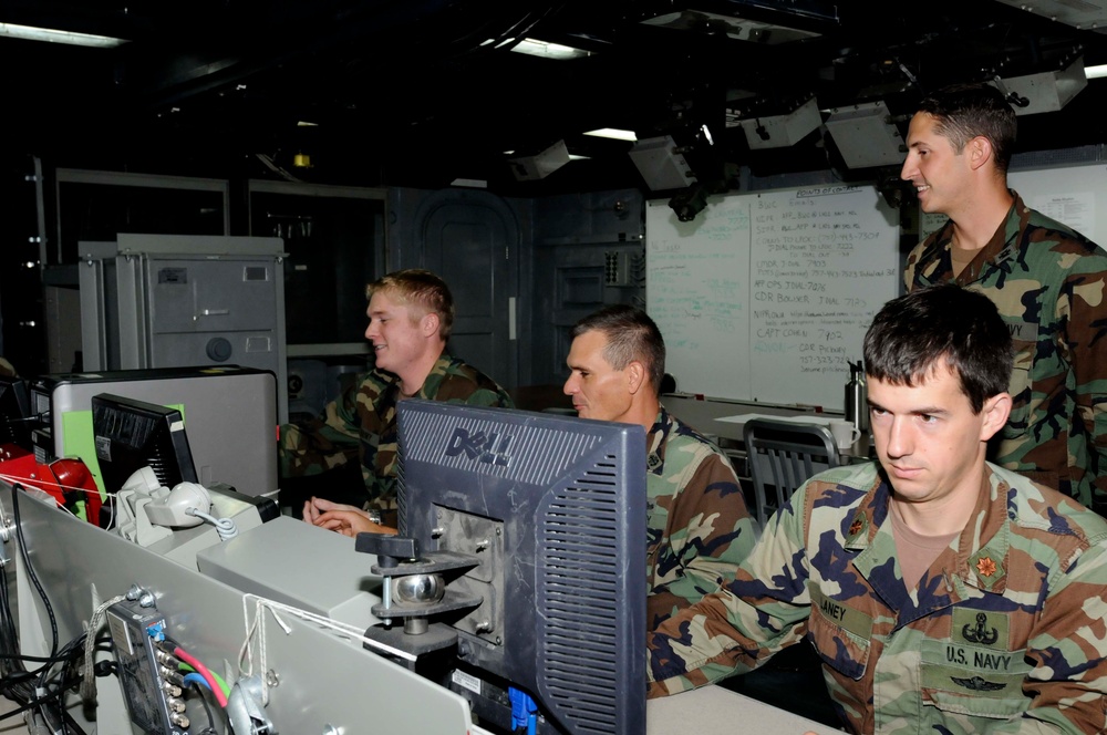 USS WASP activity