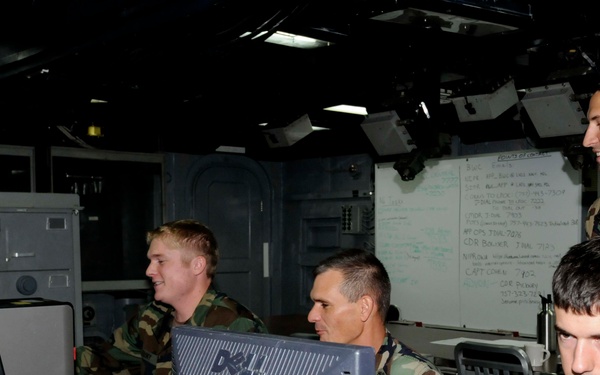 USS WASP activity