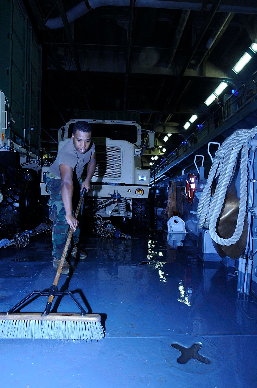 USS WASP activity