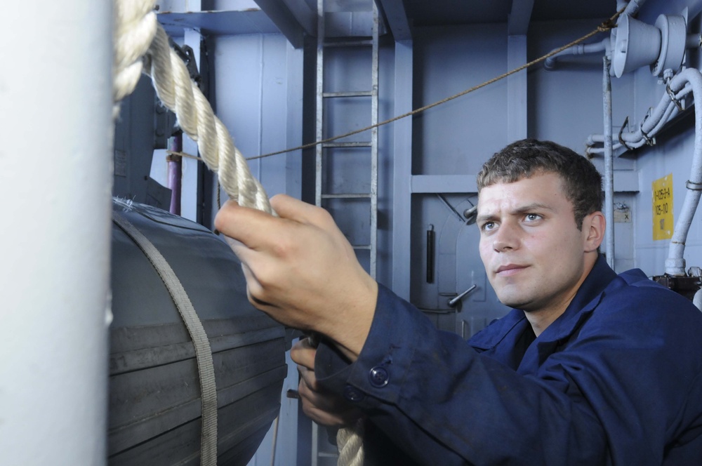 USS WASP activity