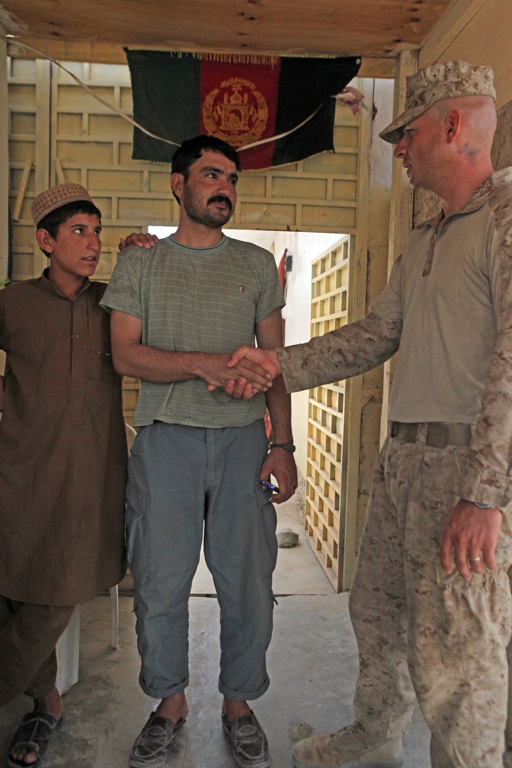 Bristow, Va, Marine excels helping Afghan population