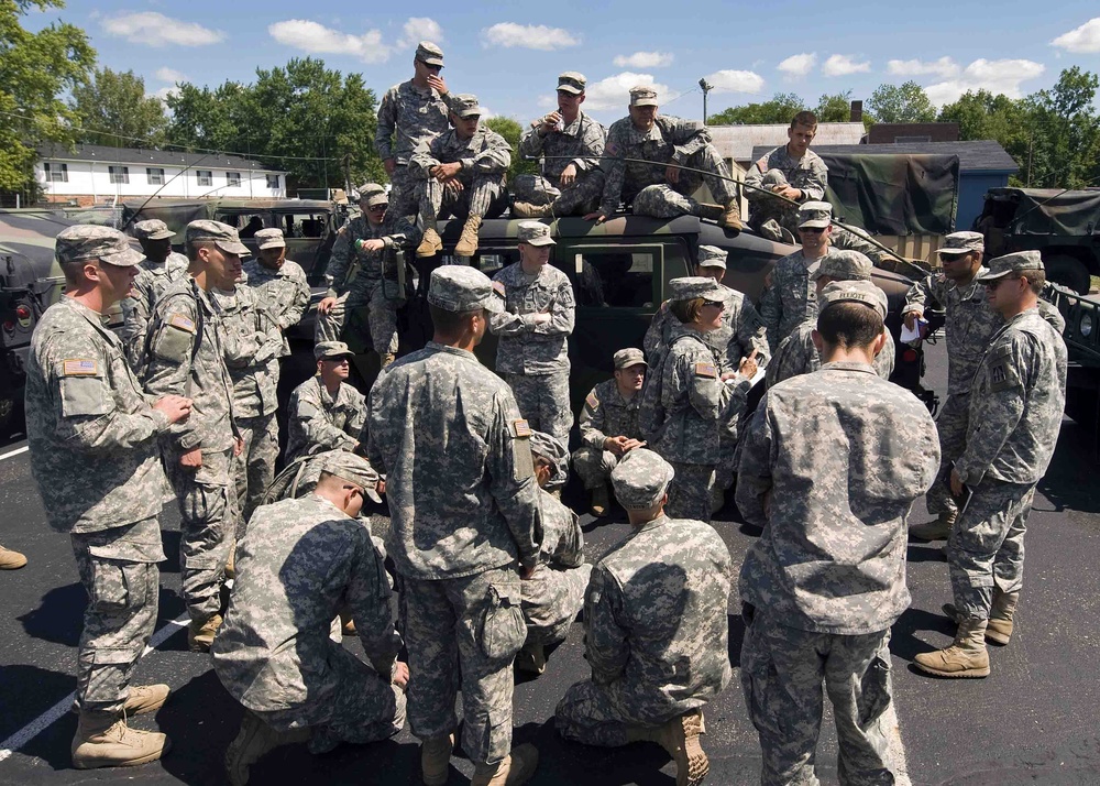 Indiana Guard stands ready for Hurricane Irene disaster relief call