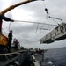 USS Ronald Reagan action