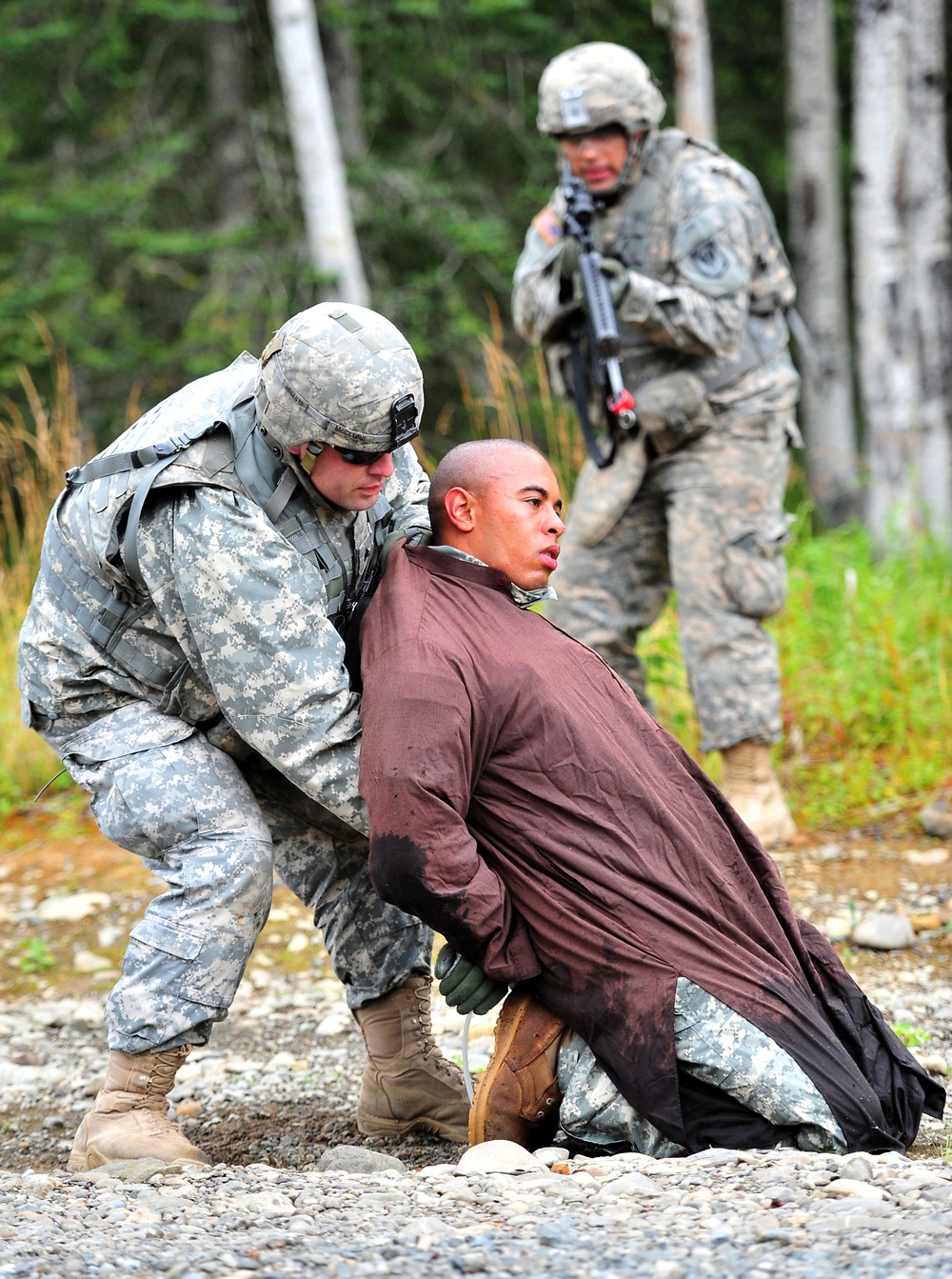56th Engineer Company (Vertical) convoy exercise