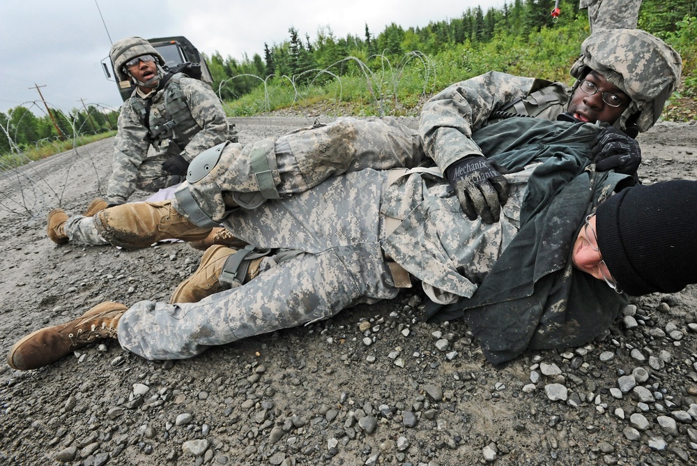 56th Engineer Company (Vertical) convoy exercise